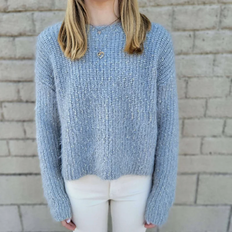 Marie Sweater In Grey Casual Formal Business