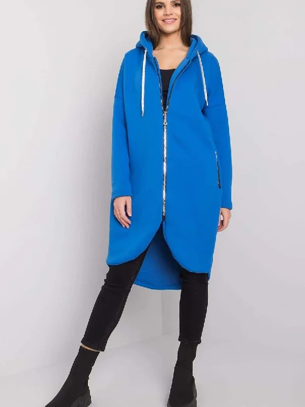Sweatshirt Relevance Hoodie Dress Longline Feminine