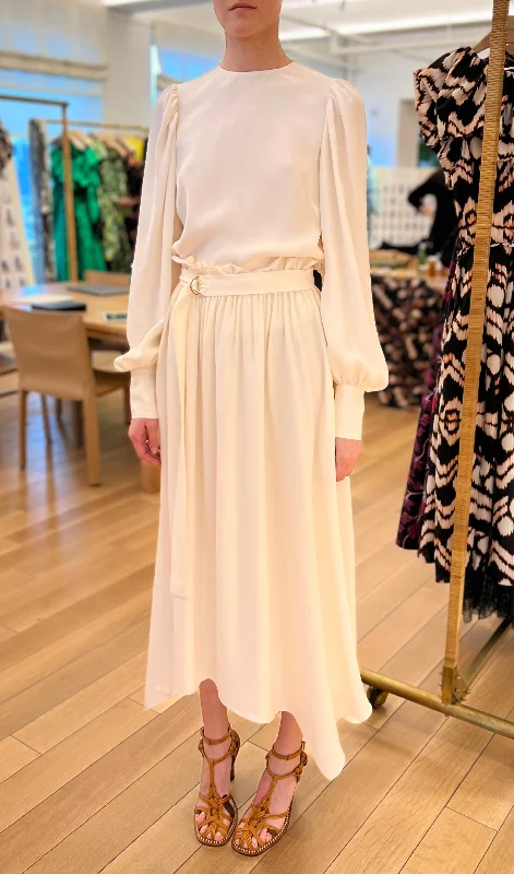 Ulla Johnson - Lilliana Blouse in Pristine Soft Modal Blouse