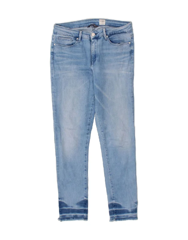 TOMMY HILFIGER Womens Como Slim Jeans W29 L27 Blue Cotton Comfortable Zip-Fly Denim Jeans TOMMY HILFIGER Womens Como Slim Jeans W29 L27 Blue Cotton Comfortable Zip-Fly Denim Jeans