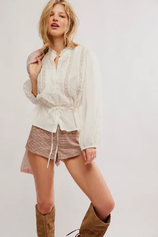 Best Of Me Blouse Textured Cotton Blouse