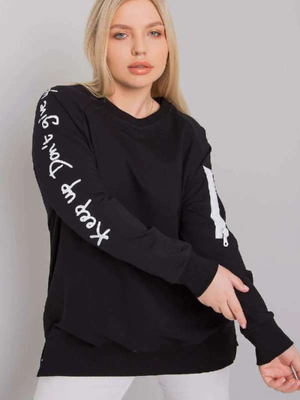 Sweatshirt Relevance Hoodie with Elastic Cuffs Stretchable Comfortable