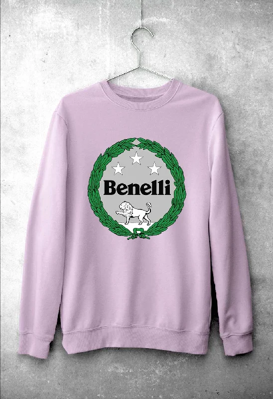 Benelli Unisex Sweatshirt for Men/Women Hoodie with Hem Elastic Stretchable Comfortable Benelli Unisex Sweatshirt for Men/Women Hoodie with Hem Elastic Stretchable Comfortable