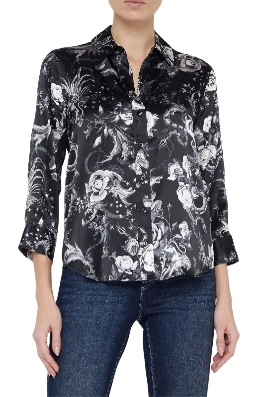 Dani Silk Blouse Cotton Casual Blouse