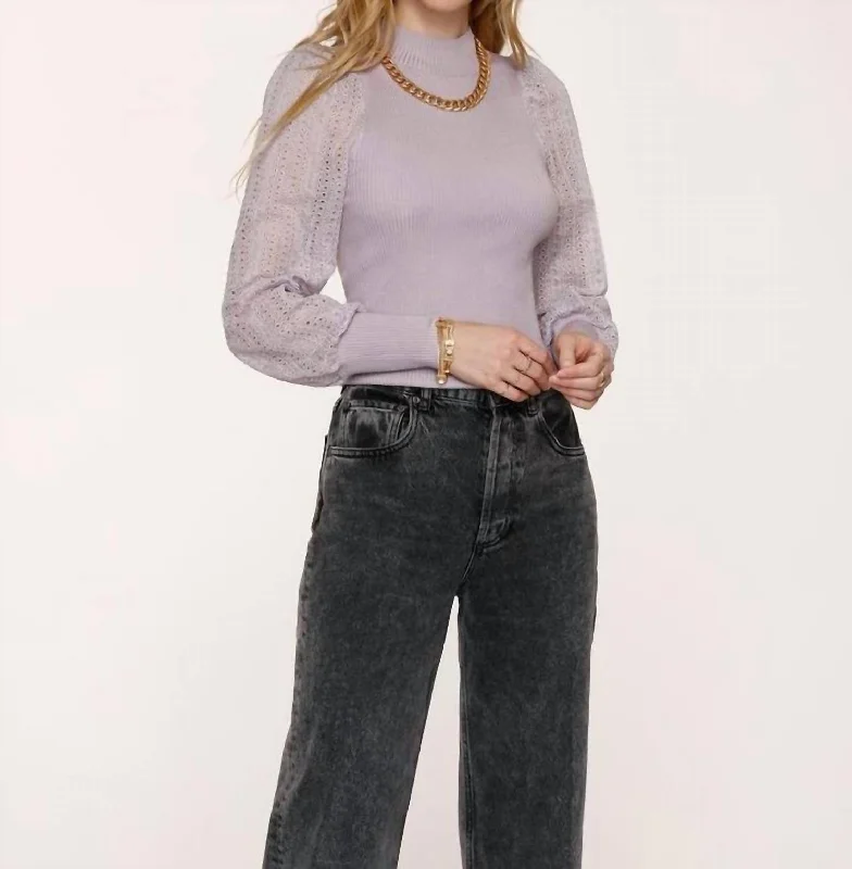 Lotus Sweater In Haze Long Sweater Short Sweater Cropped Sweater