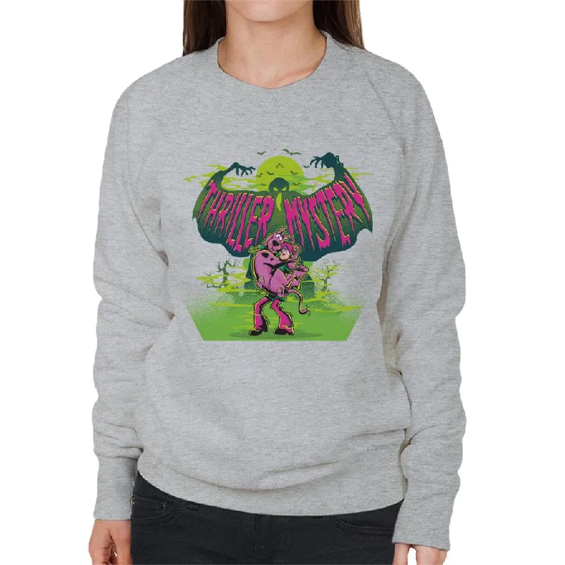 Scooby Doo Halloween Shaggy Thriller Mystery Women's Sweatshirt Hoodie with Mesh Breathable Sporty Scooby Doo Halloween Shaggy Thriller Mystery Women's Sweatshirt Hoodie with Mesh Breathable Sporty