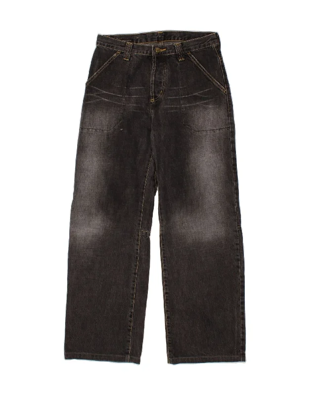 LEE Womens IDAHO High Waist Loose Jeans US 16 2XL W31 L31 Grey Cotton Comfortable Low-Rise Jeans LEE Womens IDAHO High Waist Loose Jeans US 16 2XL W31 L31 Grey Cotton Comfortable Low-Rise Jeans