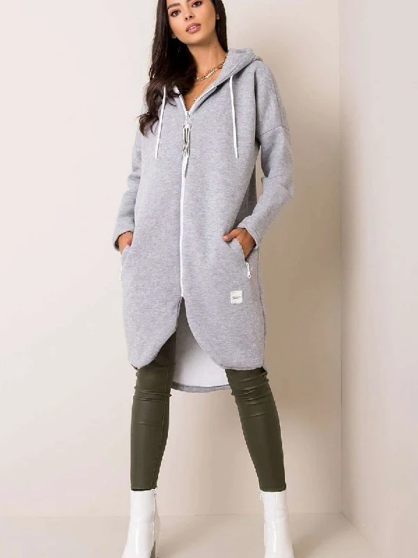 Sweatshirt Relevance Hoodie with Set-In Sleeves Structured Classic