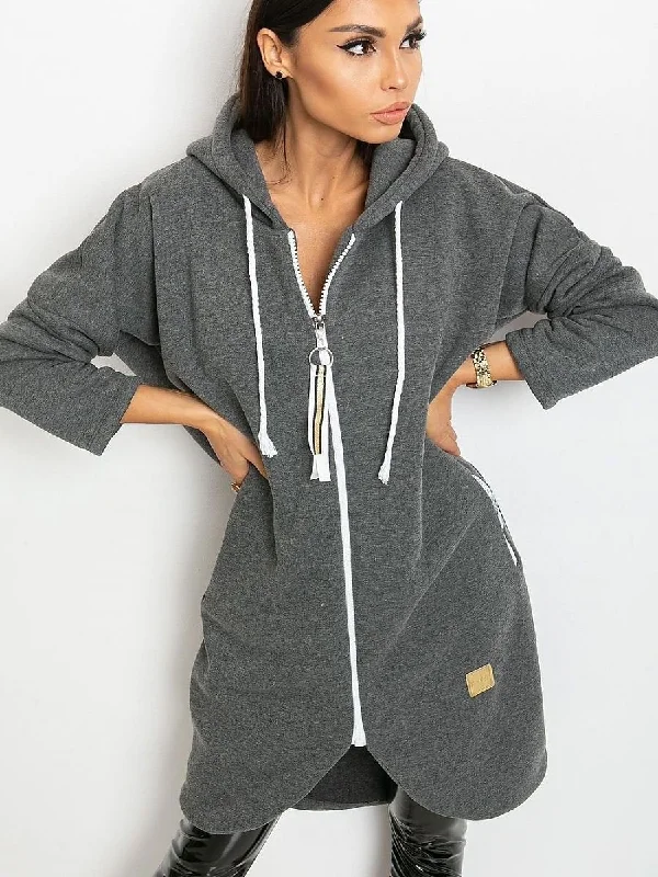 Sweatshirt Relevance Hoodie with Reflective Safety Nightwear