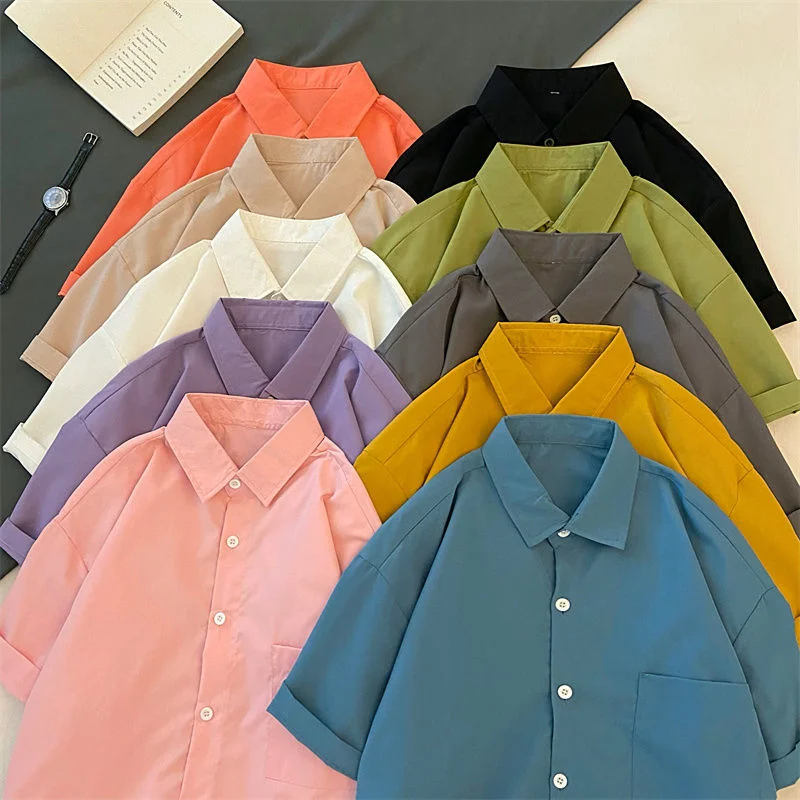 Wjczt Elegant Blouses for Women Summer Shirts for Women 2022 Short Sleeve White Shirt for Women's Blouses Chubby Wrap Front Blouse Wjczt Elegant Blouses for Women Summer Shirts for Women 2022 Short Sleeve White Shirt for Women's Blouses Chubby Wrap Front Blouse