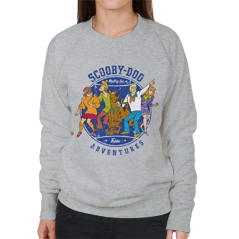 Scooby Doo Sports Team Adventures Women's Sweatshirt Hoodie Jacket Zipper Layering