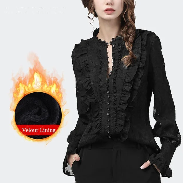 Black With Lining