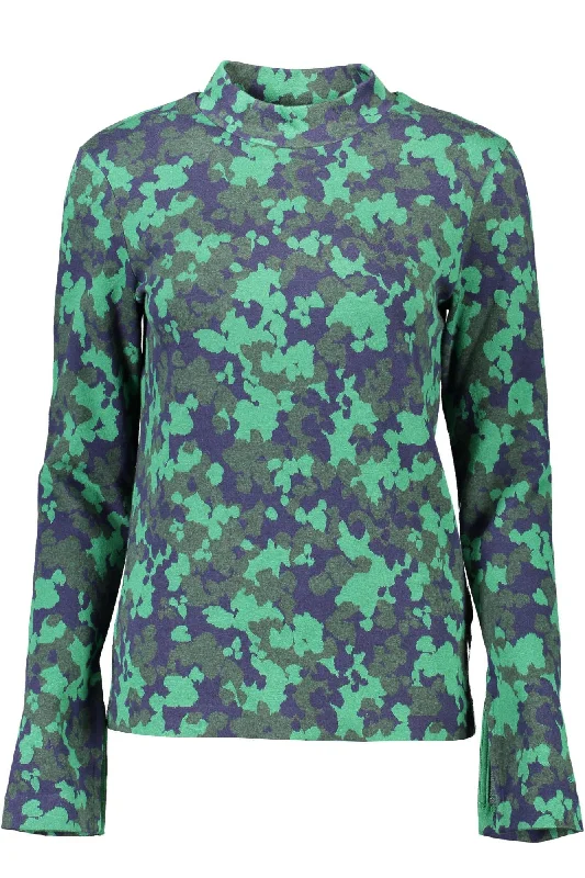 Gant Chic Mock Neck  Women's Sweater Layered Multi-layer Single Layer