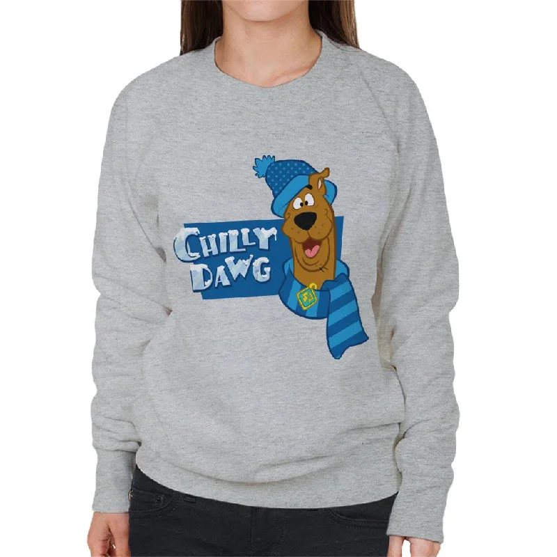 Scooby Doo Christmas Chilly Dawg Women's Sweatshirt Hoodie with Zipper Versatile Modern Scooby Doo Christmas Chilly Dawg Women's Sweatshirt Hoodie with Zipper Versatile Modern