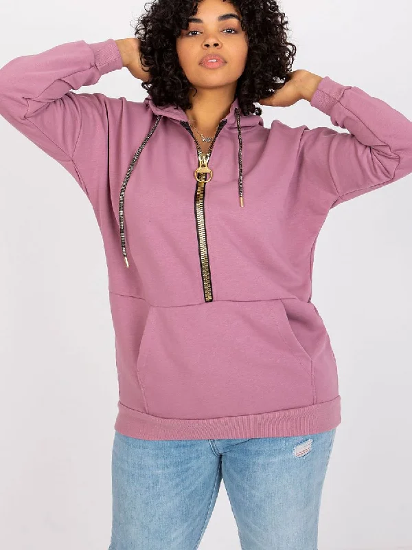 Sweatshirt Relevance Cotton Hoodie Fleece Lining Warmth