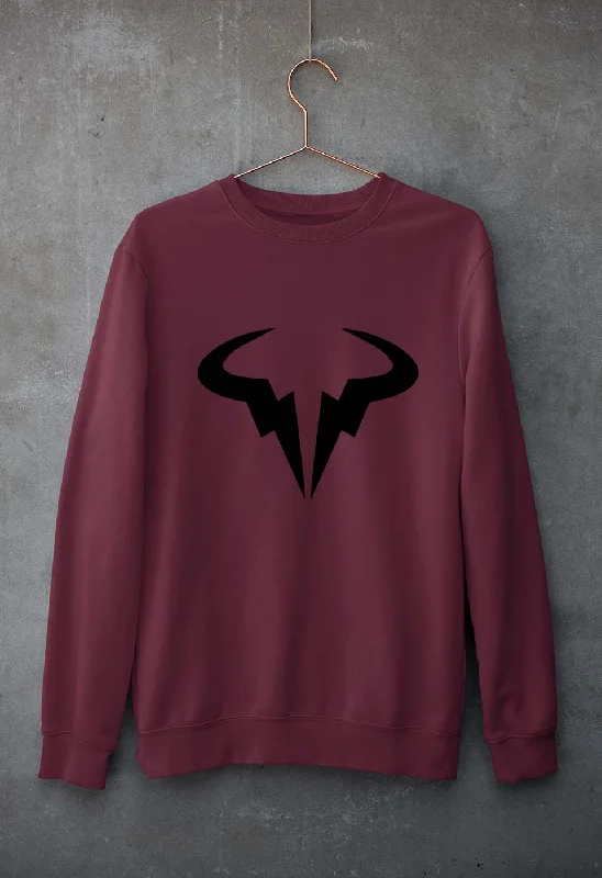 Rafael Nadal (RAFA) Unisex Sweatshirt for Men/Women Hoodie with Cuffed Sleeves Snug Secure Rafael Nadal (RAFA) Unisex Sweatshirt for Men/Women Hoodie with Cuffed Sleeves Snug Secure