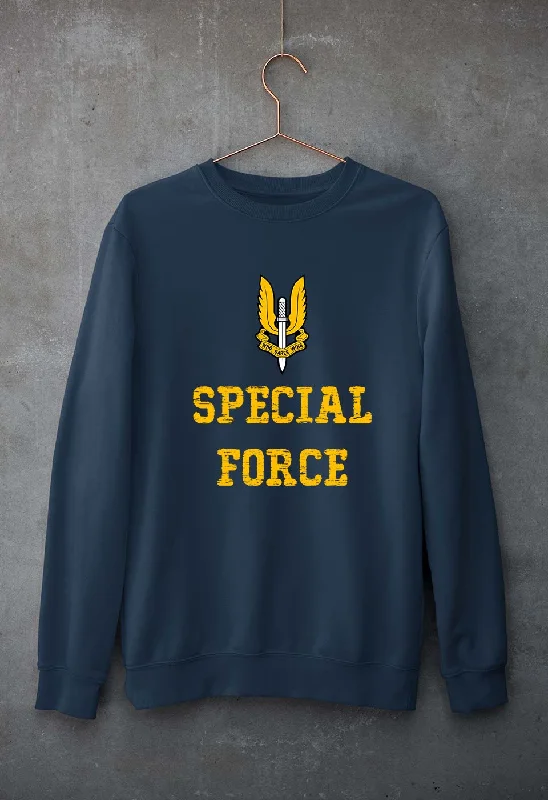 Special Force Unisex Sweatshirt for Men/Women Hoodie with Pastel Soft Subtle