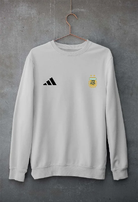 Argentina Football Unisex Sweatshirt for Men/Women Hoodie with Raglan Sleeves Sporty Comfortable Argentina Football Unisex Sweatshirt for Men/Women Hoodie with Raglan Sleeves Sporty Comfortable