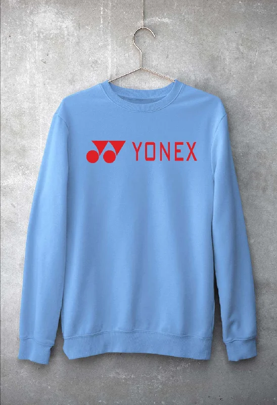 Yonex Unisex Sweatshirt for Men/Women Hoodie with Hem Ribbing Snug Secure