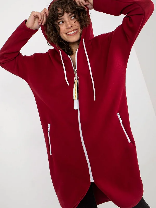 Sweatshirt Relevance Hoodie with Color Block Contrast Stylish