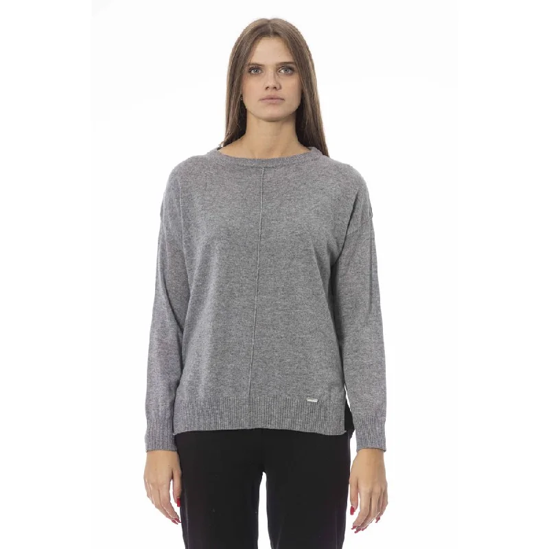 Baldinini Trend  Viscose Women's Sweater Handmade Hand-knitted Hand-woven