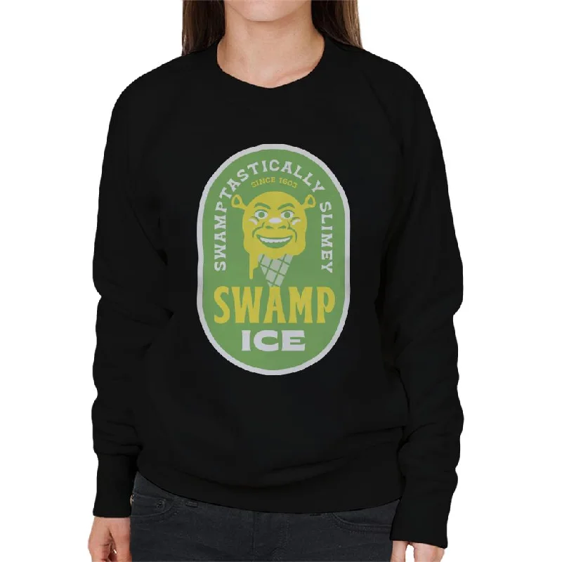 Shrek Swamptastically Slimey Swamp Ice Women's Sweatshirt Hoodie with Magnetic Closure Innovative Modern Shrek Swamptastically Slimey Swamp Ice Women's Sweatshirt Hoodie with Magnetic Closure Innovative Modern