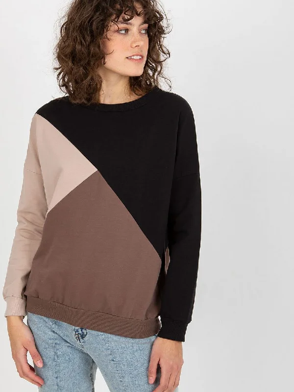 Sweatshirt Relevance Hoodie with Hem Raw Edge Edgy Unfinished