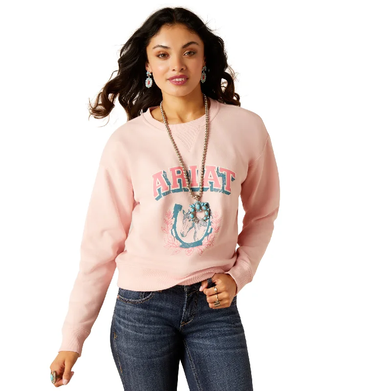 College Sweatshirt Hoodie with Emblem Brand Identity