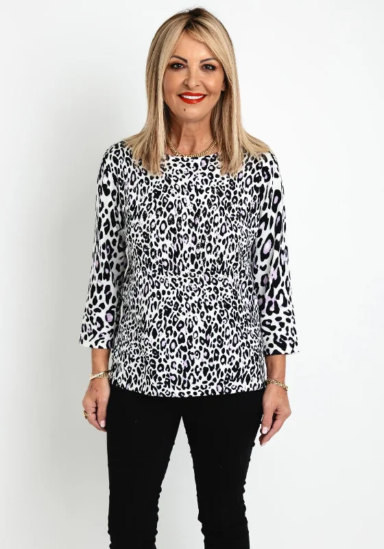 Natalia Collection Leopard Print Rhinestone Sweater, Multi Hooded Sweater Collared Sweater Shawl Collar Natalia Collection Leopard Print Rhinestone Sweater, Multi Hooded Sweater Collared Sweater Shawl Collar