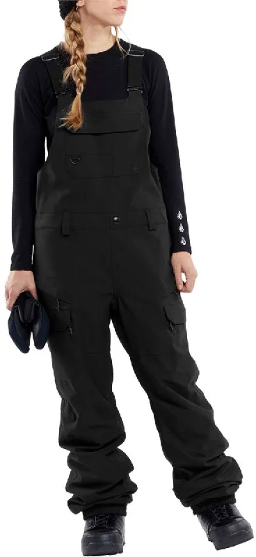Volcom Women's Creston 3D Stretch Bib Pant 2024 Slim Fit Casual Pants