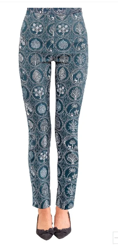 Gretchen Scott Pull On Pant Circle of Love Chic Checkered Pants