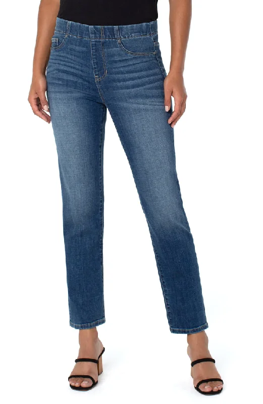 Liverpool Chloe Slim Pants (Westchester 29" inseam) Wide-Legged Palazzos
