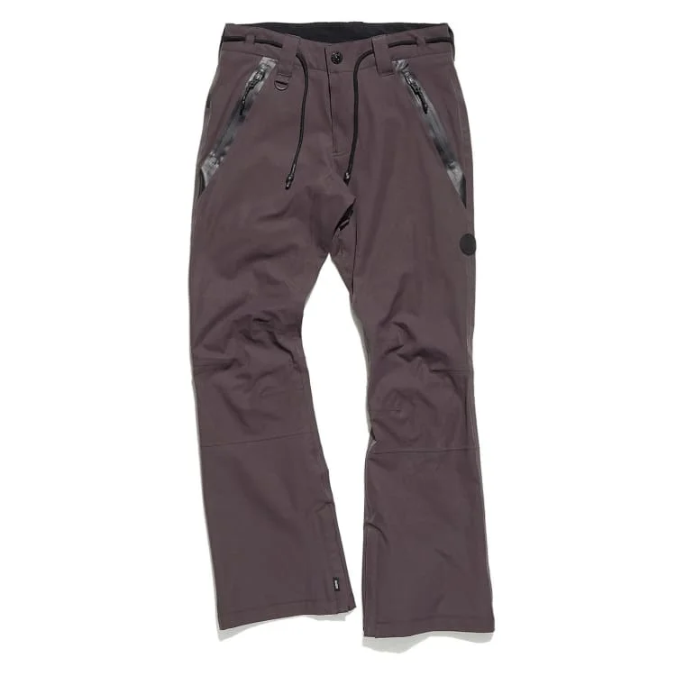 DIMITO WOMENS SIERA SNOW PANTS-PURPLE GREY Casual Skinny Fit Pants