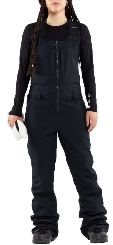 Volcom Women's Swift Bib Overall Pant 2024 Comfy Cargo Trousers