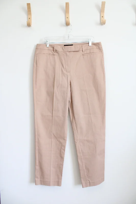 Larry Levine Tan Pants | 12 Relaxed Linen Pants