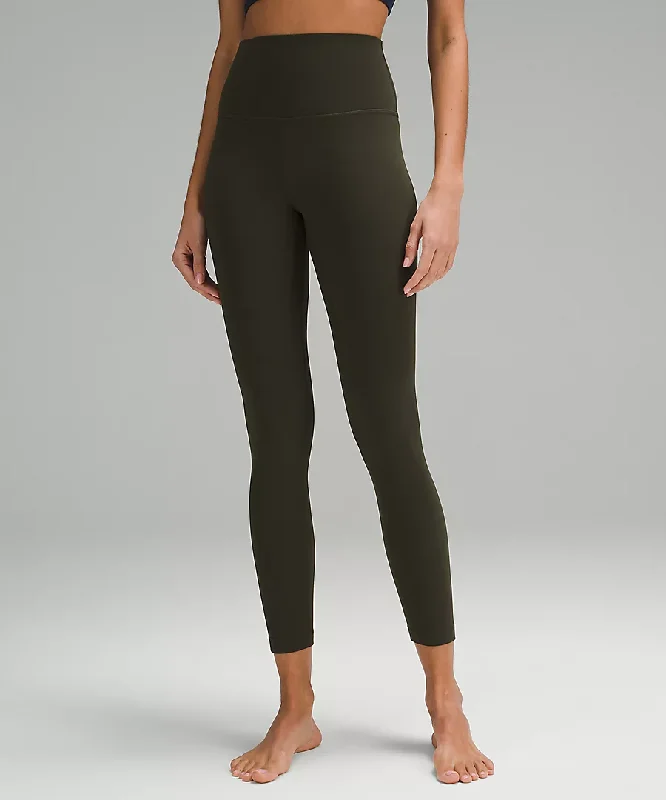 WOMEN'S ALIGN HR 25" 2024 PANT - BLK Trendy Printed Pants