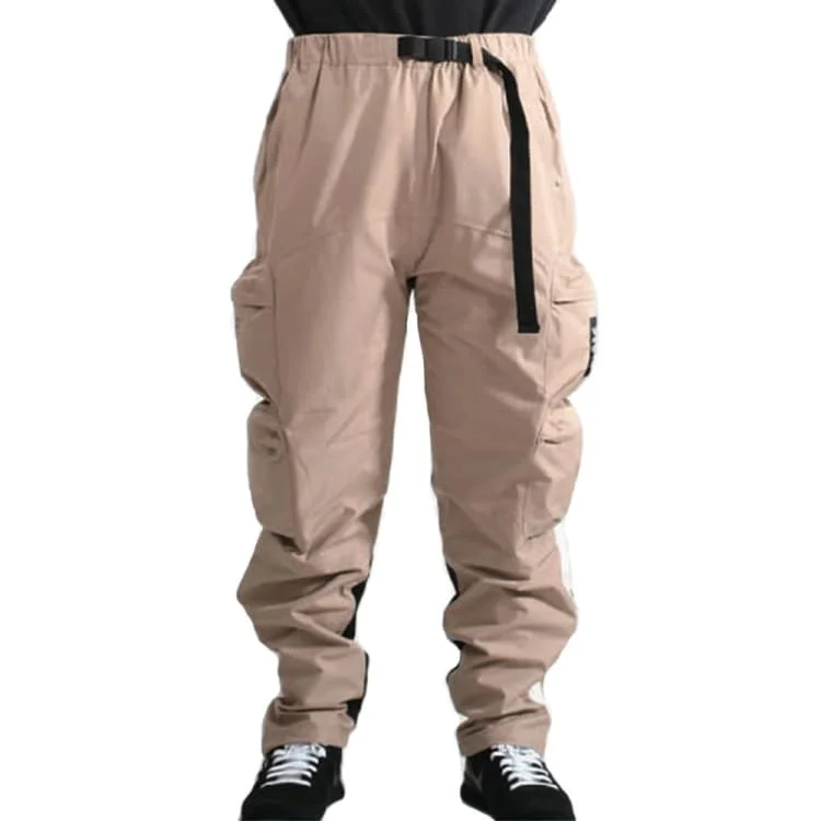 PLANB PROJECT Side Zip Snow Pants (Japanese Brand) Beige [Unisex] Comfortable Maternity Pants