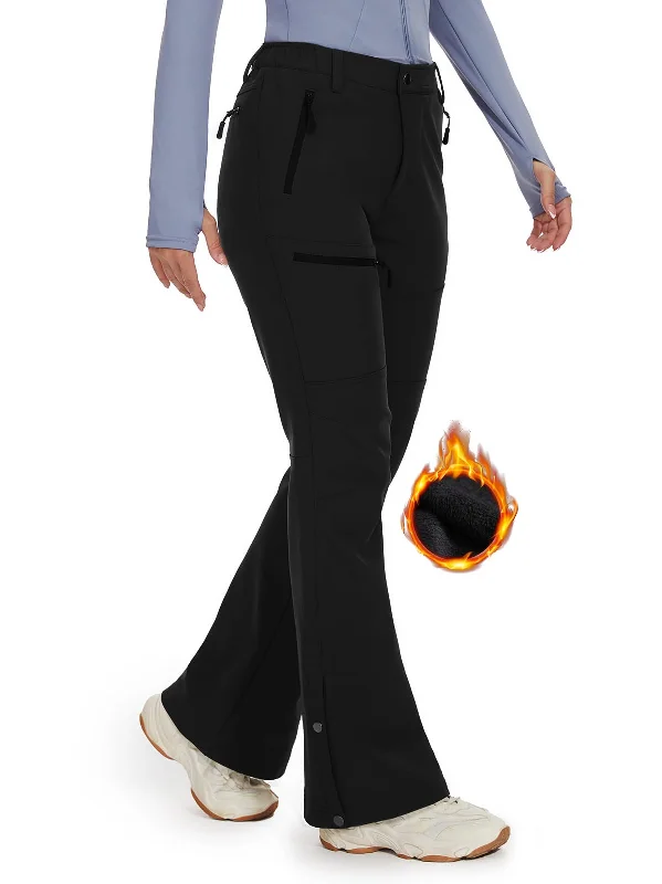 Women's Snow Ski Flare Hiking Pants 21 Wide-Legged Palazzos