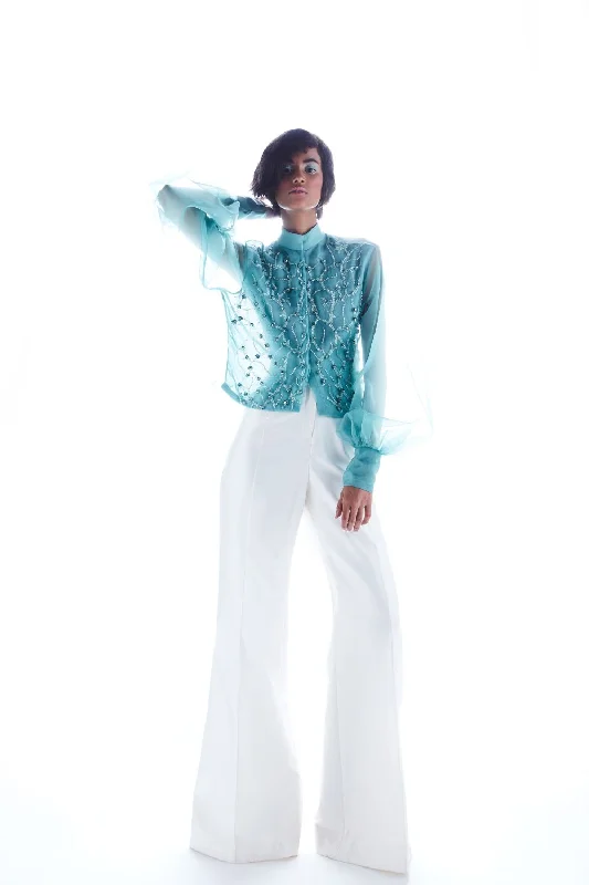 Wide Leg Pants Chic Checkered Pants