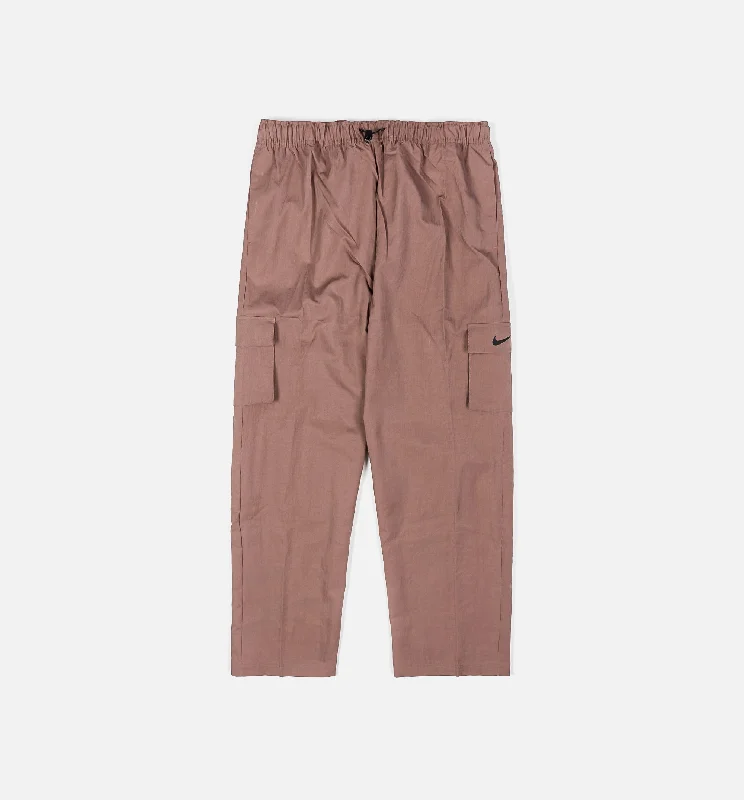 NSW Essential High Rise Woven Cargo Womens Pants - Smokey Mauve Trendy Tapered Pants NSW Essential High Rise Woven Cargo Womens Pants - Smokey Mauve Trendy Tapered Pants