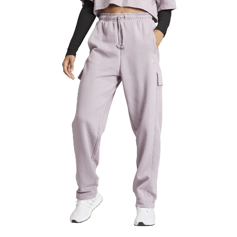 Women's Adidas ALL SZN Fleece Cargo Joggers Pants Stylish Harem Pants