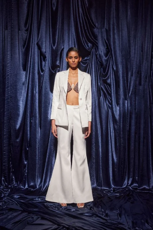 Zero Seven Pant Suit High-Waist Trousers