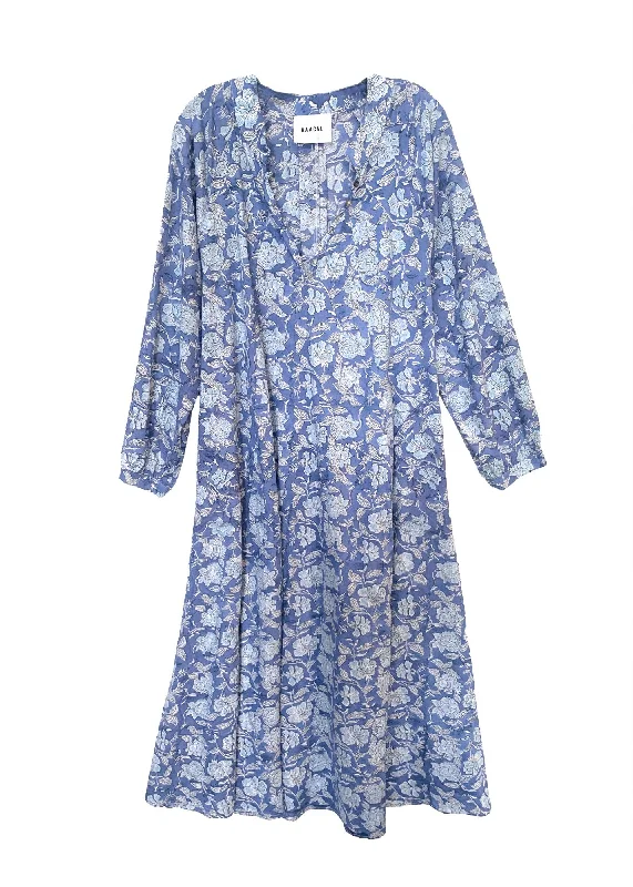 Denni Weekend Dress- Delphinium Blue