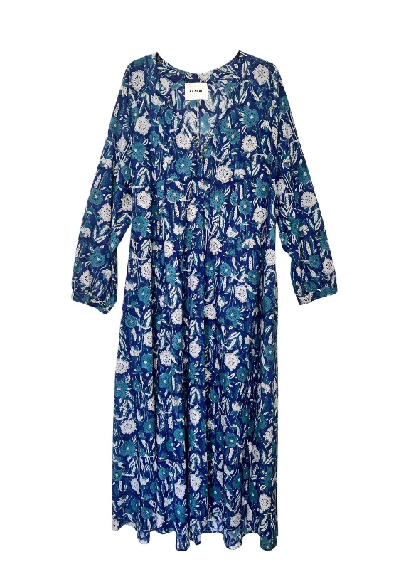 Denni Weekend Dress- Deco Blue