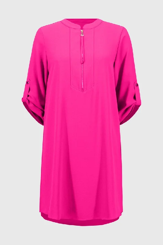 Joseph Ribkoff Dresses - Mandarin Collar Straight Dress