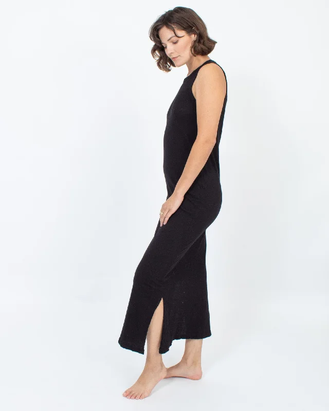 Casual Maxi Dress Comfortable Maxi Dress with Sleeves