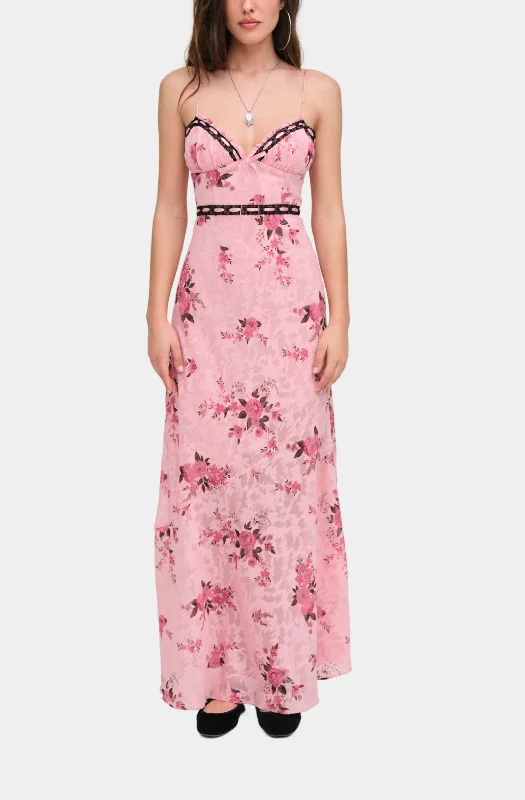 Guinevere Maxi Dress Fashionable Sheer Maxi Dress