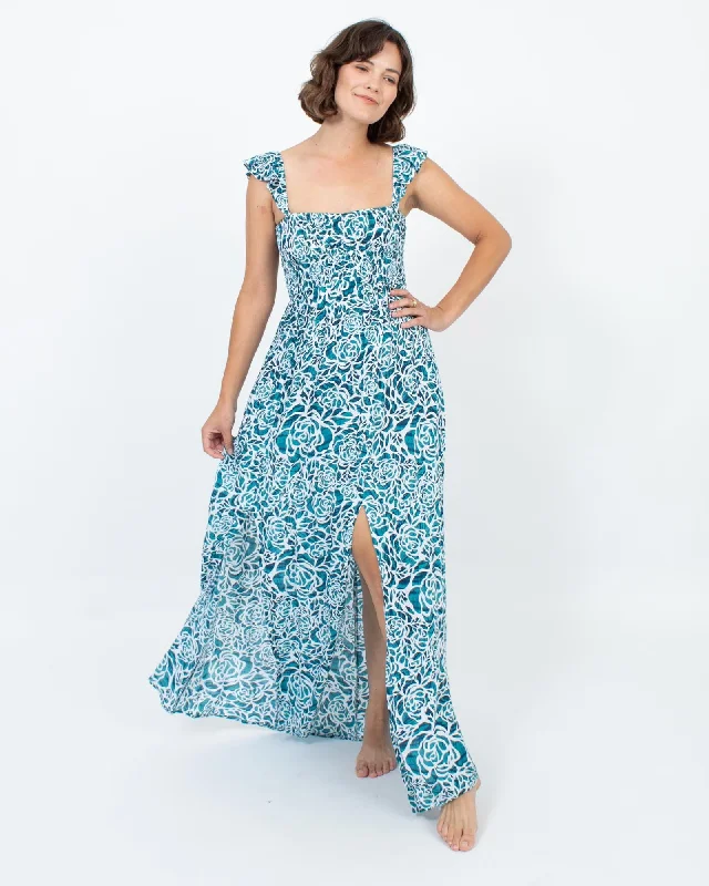 "Hollie" Maxi Dress Elegant Maxi Dress with Belt