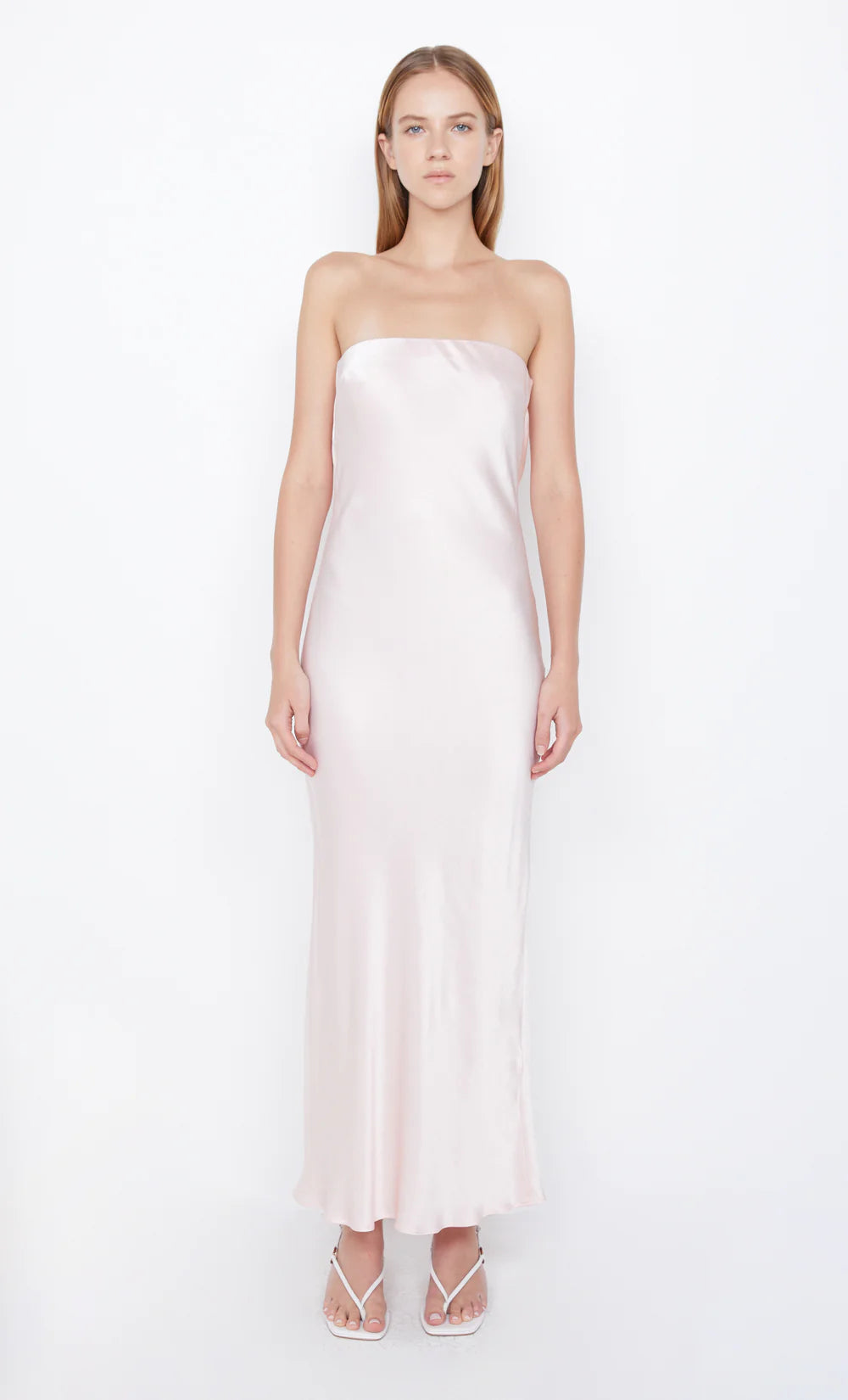 Moon Dance Strapless Maxi Dress Fashionable Maxi Dress with Fringe