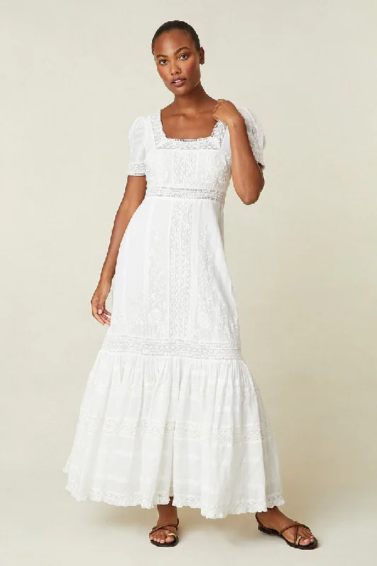 Ryan Victorian Maxi Dress Elegant Wraparound Maxi Dress